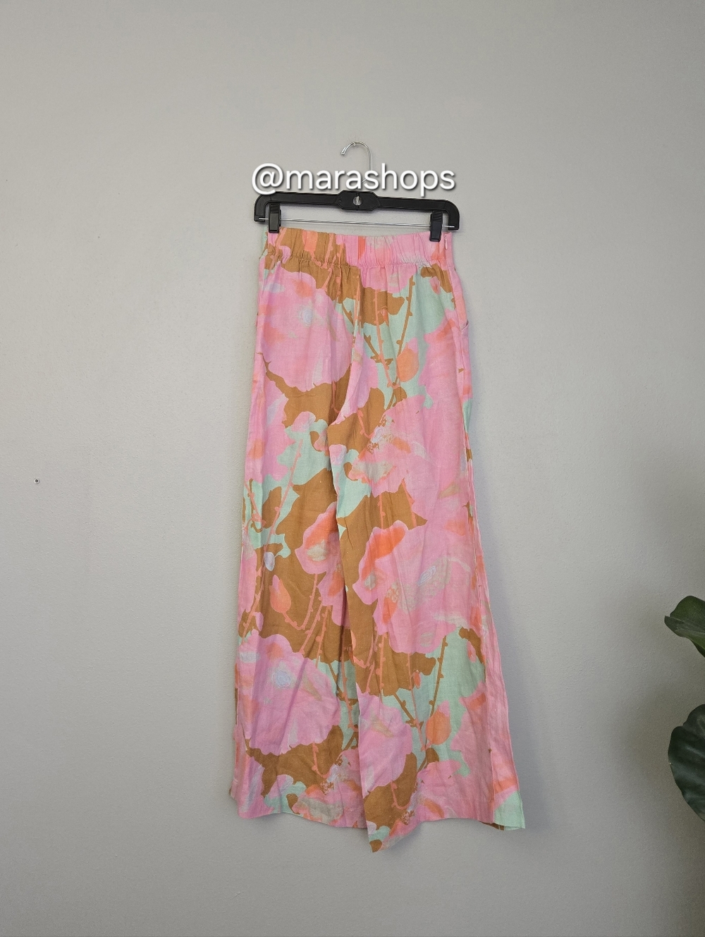 Lanhtropy Ocean Linen Pants Aquarela - Picture 5 of 7